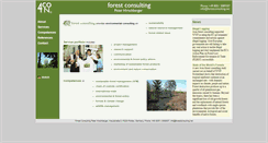 Desktop Screenshot of forestconsulting.net